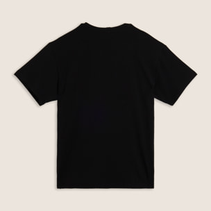 T-shirt con cuciture a blocchi e inserto a contrasto