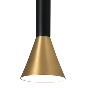 DANKA Lampe suspension or satiné