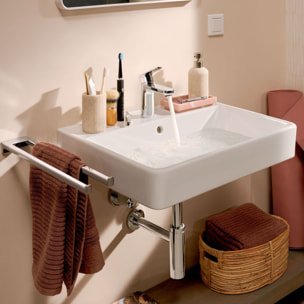 Mitigeur lavabo Vernis Blend 100 CH3 CoolStart avec vidage clic-clac, Chromé