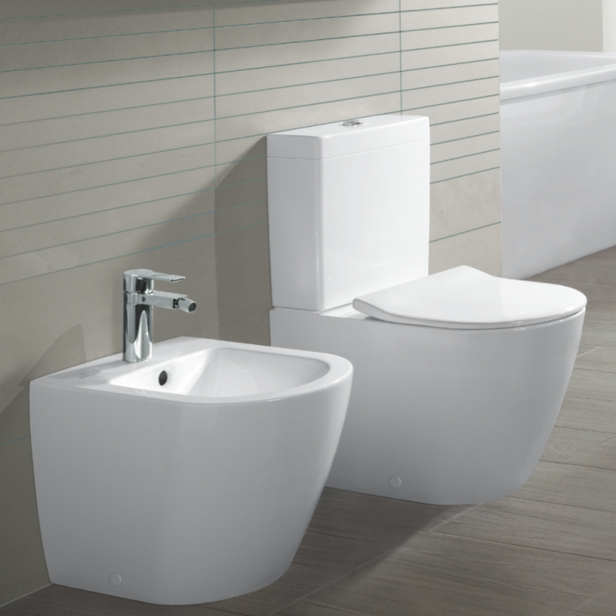Bidet sur pied VILLEROY & BOCH Subway 2.0