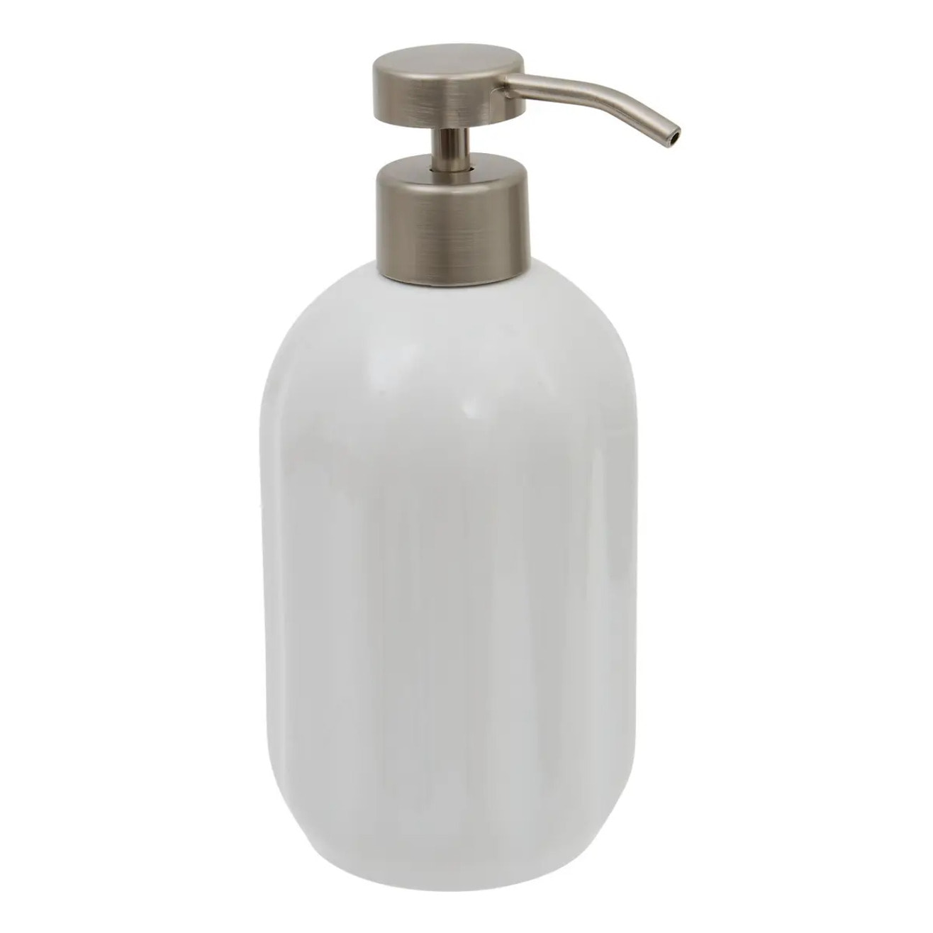 Distributeur de savon Colorama en céramique 450ml blanc