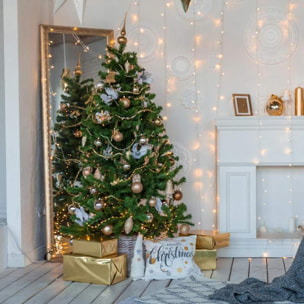 Albero di Natale 210cm apribile con borsa