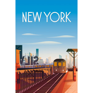 Tableau de voyage New York City Tableau plexiglas