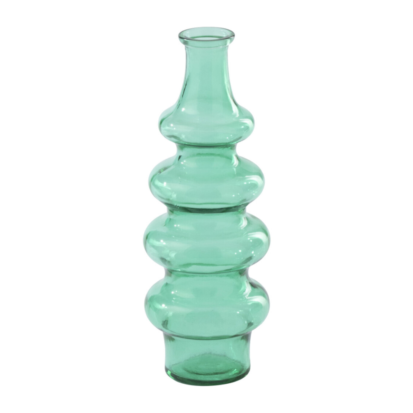 J-Line Vase - verre - vert émeraude