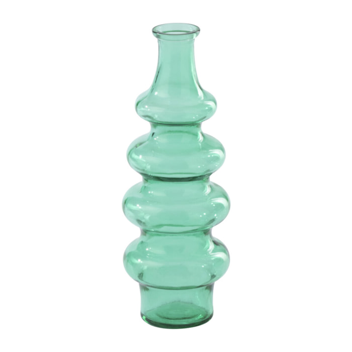 J-Line Vase - verre - vert émeraude