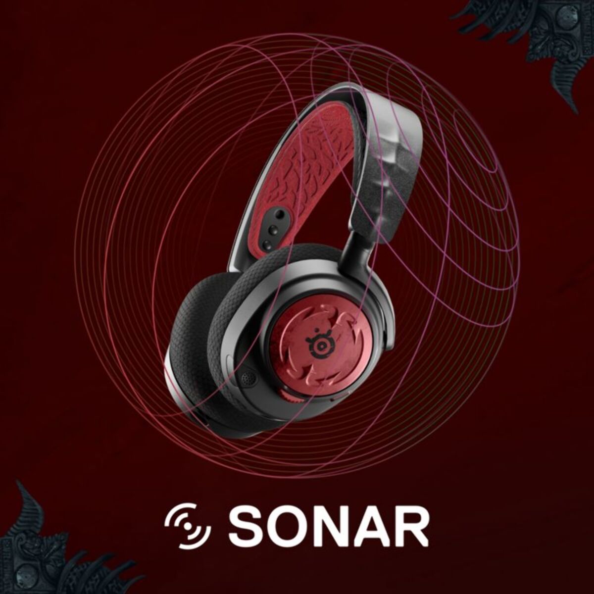 Casque gamer STEELSERIES ARCTIS NOVA 7 DIABLO IV
