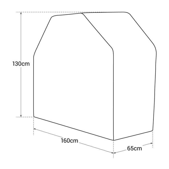 Cook'in Garden - Housse pour barbecue américain