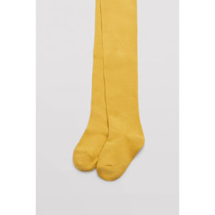 Collant classico color senape per bambini