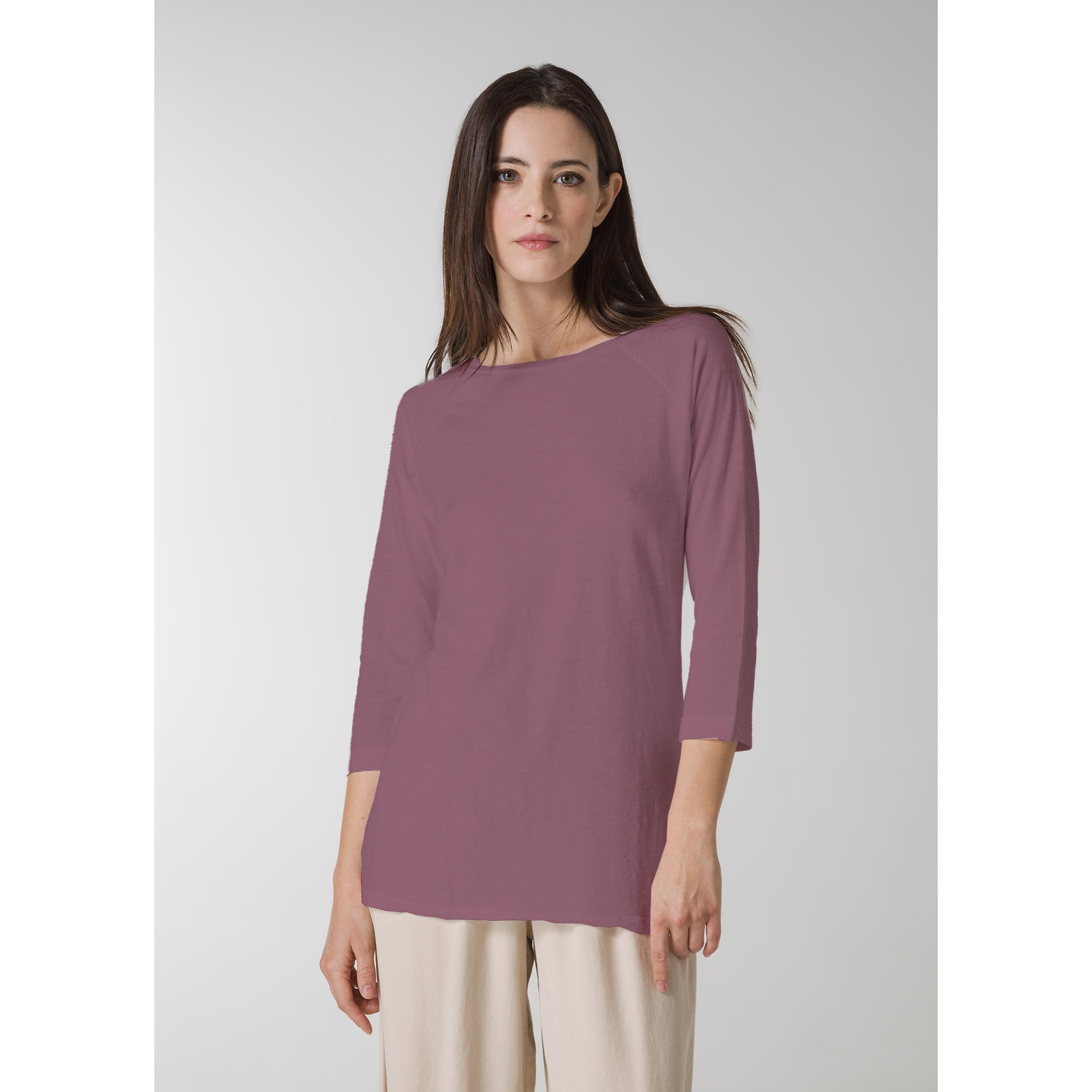 DEHA - T-shirt 3/4 SLEEVES T-SHIRT in cotone per donna