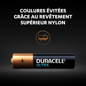 10x4 Piles Duracell Ultra Alcalines type AAA 1,5 Volts, LR03