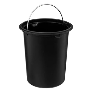 Poubelle métal soft close 3L "Colorama" gris