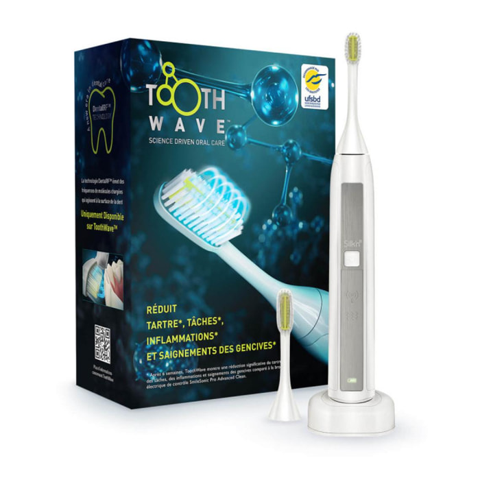 ToothWave White BAD nettoyage dental RF - Recommandée par l'UFSBD Silk'n TW1PE1001