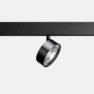 Ledsc4 LedsC4 Luminaria LED Bajo Voltaje para Interior y Exterior, Eficiencia Energética Avanzada, Diseño Moderno, 2700K-4000K, Negro, Transparente, Diámetro 95mm, Fácil Instalación