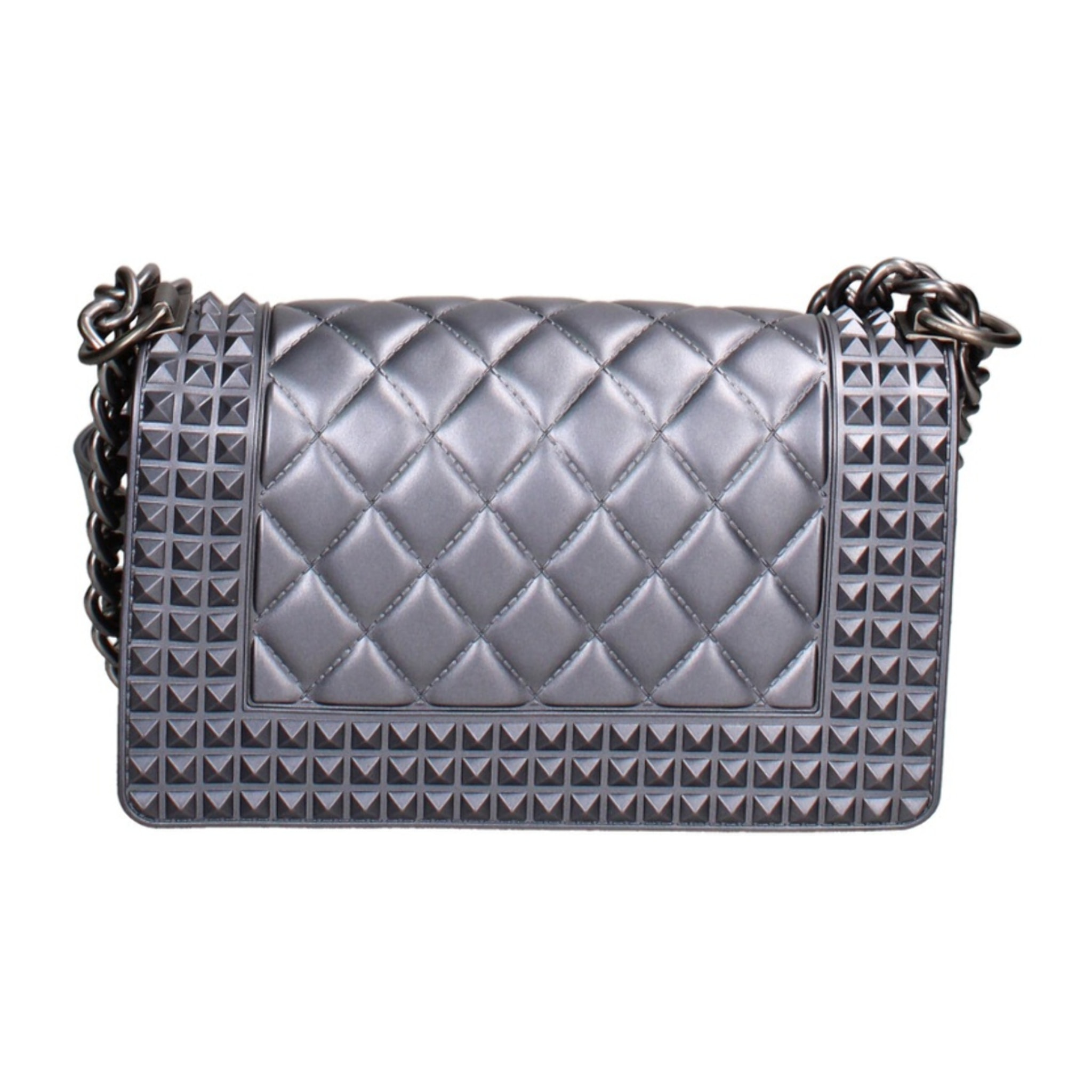 Borsa a mano donna - Modello False - 100% gomma - 11.0 x 19.0 x 6.5 cm