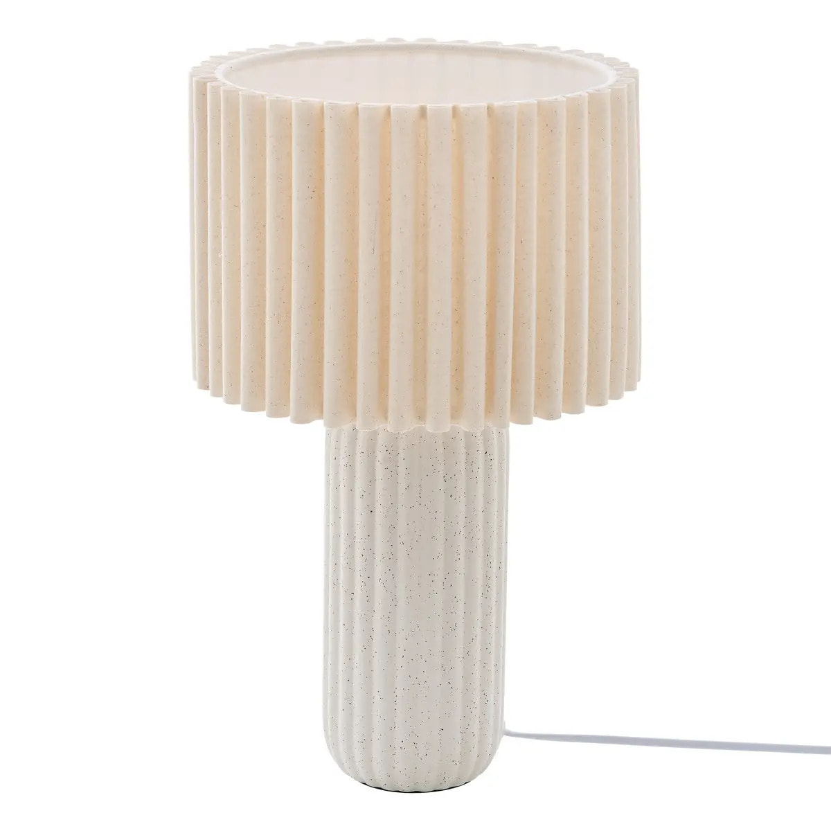 Lampe Kenan beige H43cm