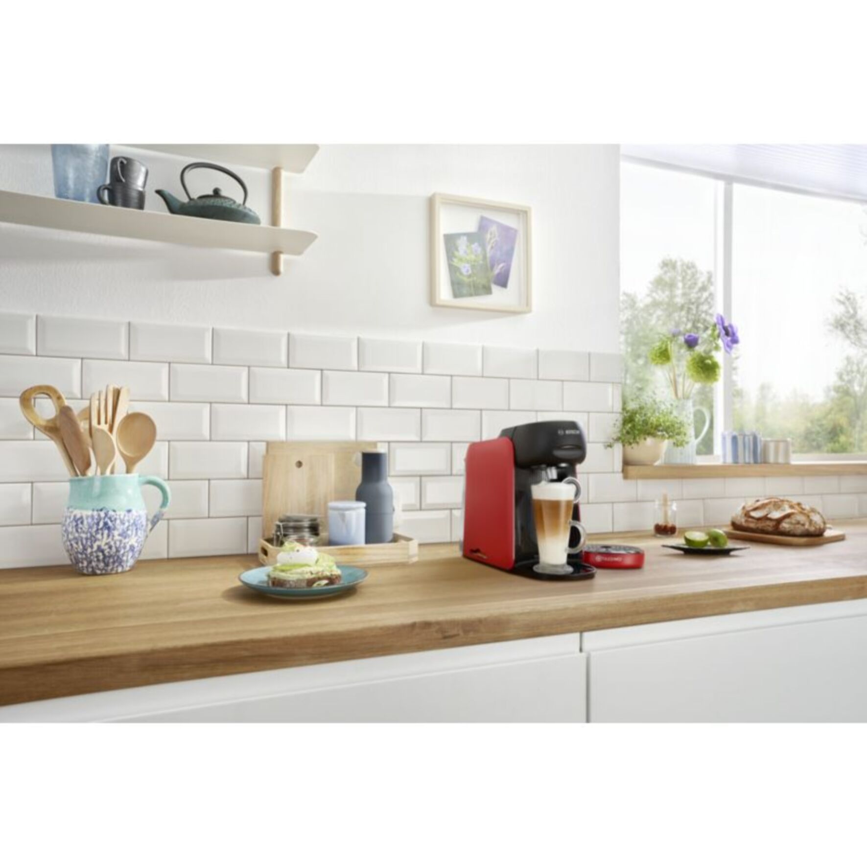 Tassimo BOSCH FINESSE TAS163E noir + 3 packs de T- Dis