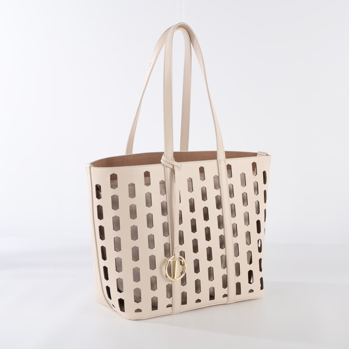 Borsa Adulto unisex Tata Italia Beige