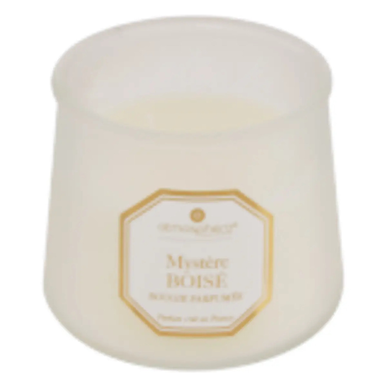 Bougie parfumée Elisa pêche - fève tonka - vétiver transparent 200g