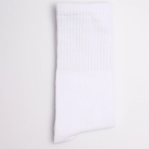 Confezione da 3 calzini sportivi bianchi traspiranti