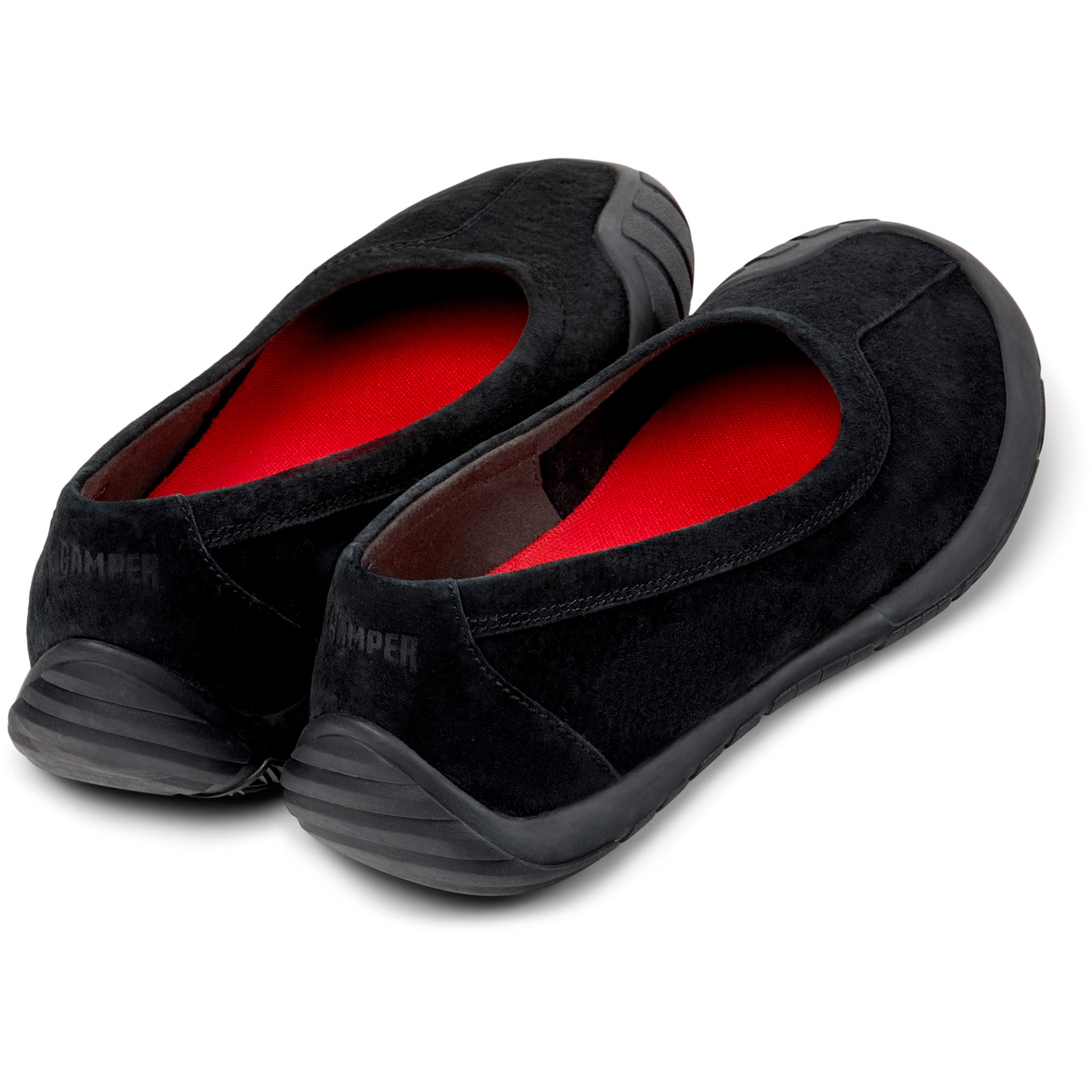 Bailarinas - CAMPER Peu Path - Negro - Nubuck