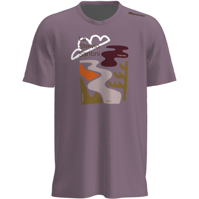 La Stelvio Santini - T-Shirt - Cappuccino - Homme