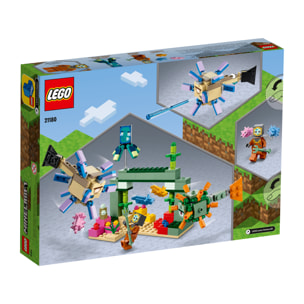 LEGO MINECRAFT 21180 - LA BATTAGLIA DEL GUARDIANO