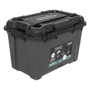 Boite de rangement Bunker + 55L noir