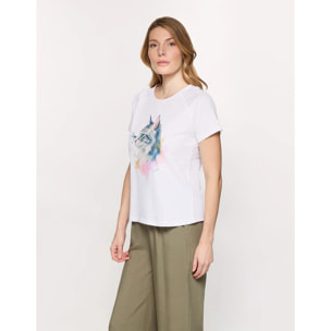 Camiseta Manga Corta Blanco - Demora26