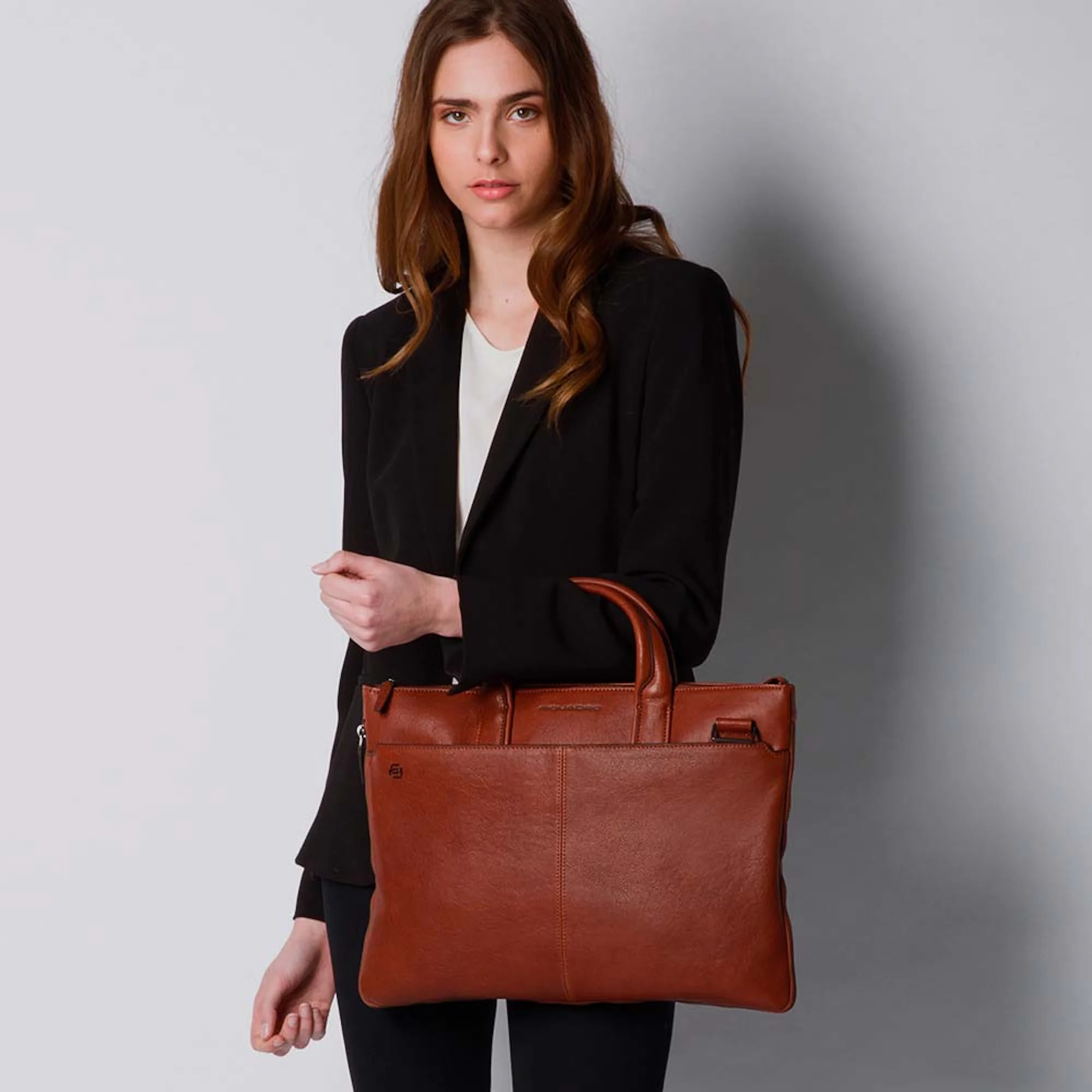 Piquadro Borsa sottile porta pc 15, espandibile