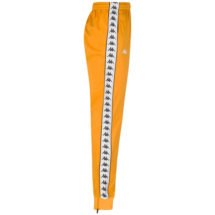 Kappa - Pantaloni Uomo Giallo - 222 Banda Rastoria Slim