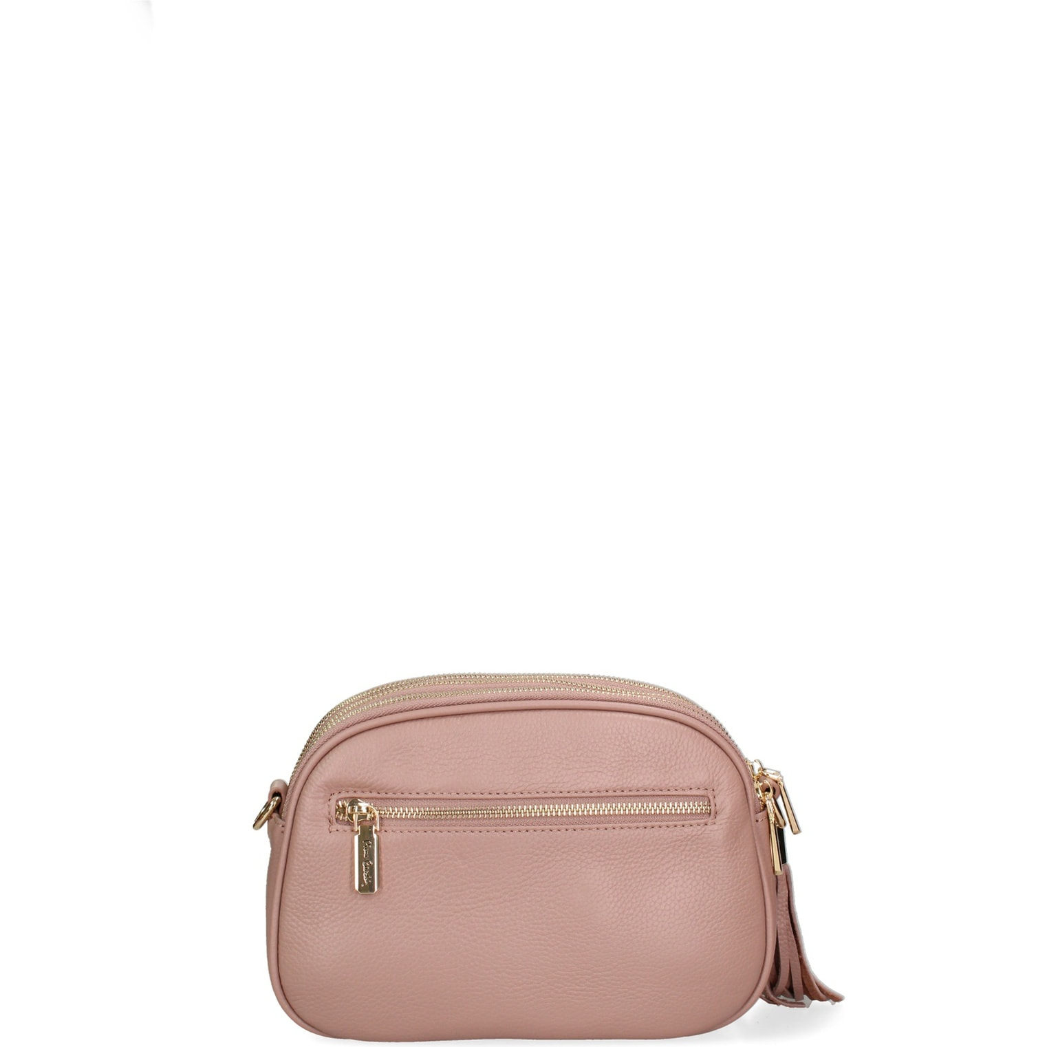 Borsa a tracolla da donna Made in Italy - Modello Cordelia Pro - 100% pelle - 22.5 x 17.0 x 9.5 cm