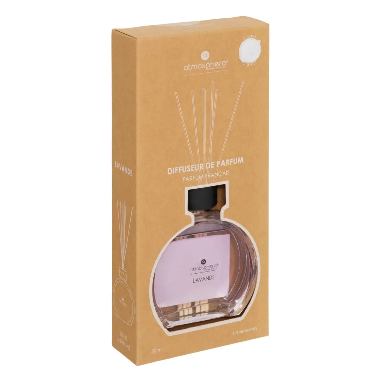Diffuseur de parfum "Haly" lavande 50ml