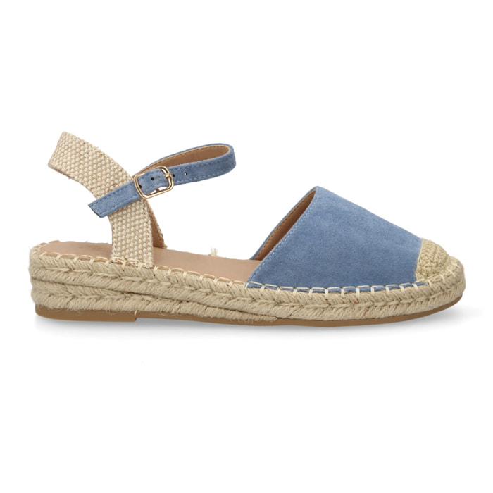 Alpargata mujer yute comoda cierre de hebilla