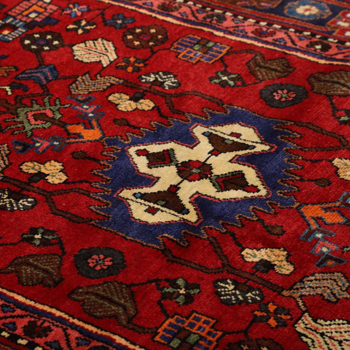 Tapis d'orient aux motifs orientaux, noué main, EGIG