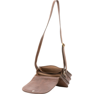 Borsa a tracolla  da donna In Vera pelle Made in Italy 25x23x11 cm