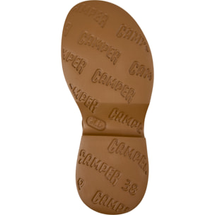 Sandalias - CAMPER Tasha - Marron - Cuero liso