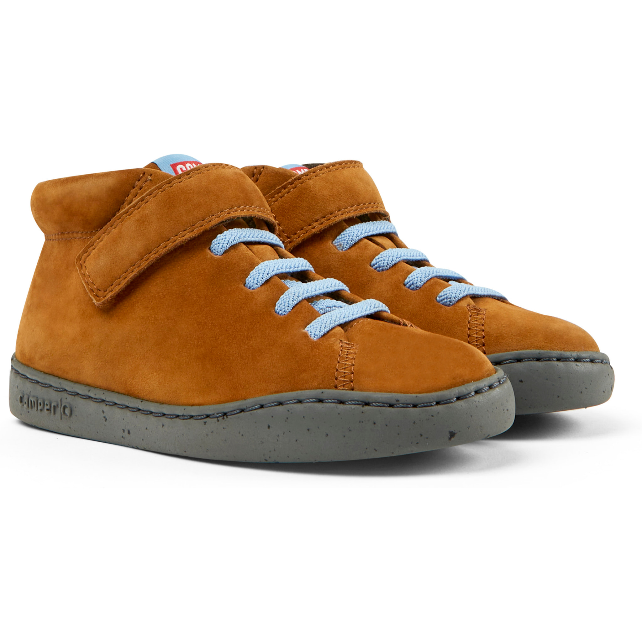 Zapatillas - CAMPER Peu Touring - Marron - Cuero Nubuck