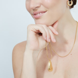 Collar Teyah acabado oro amarillo 18k