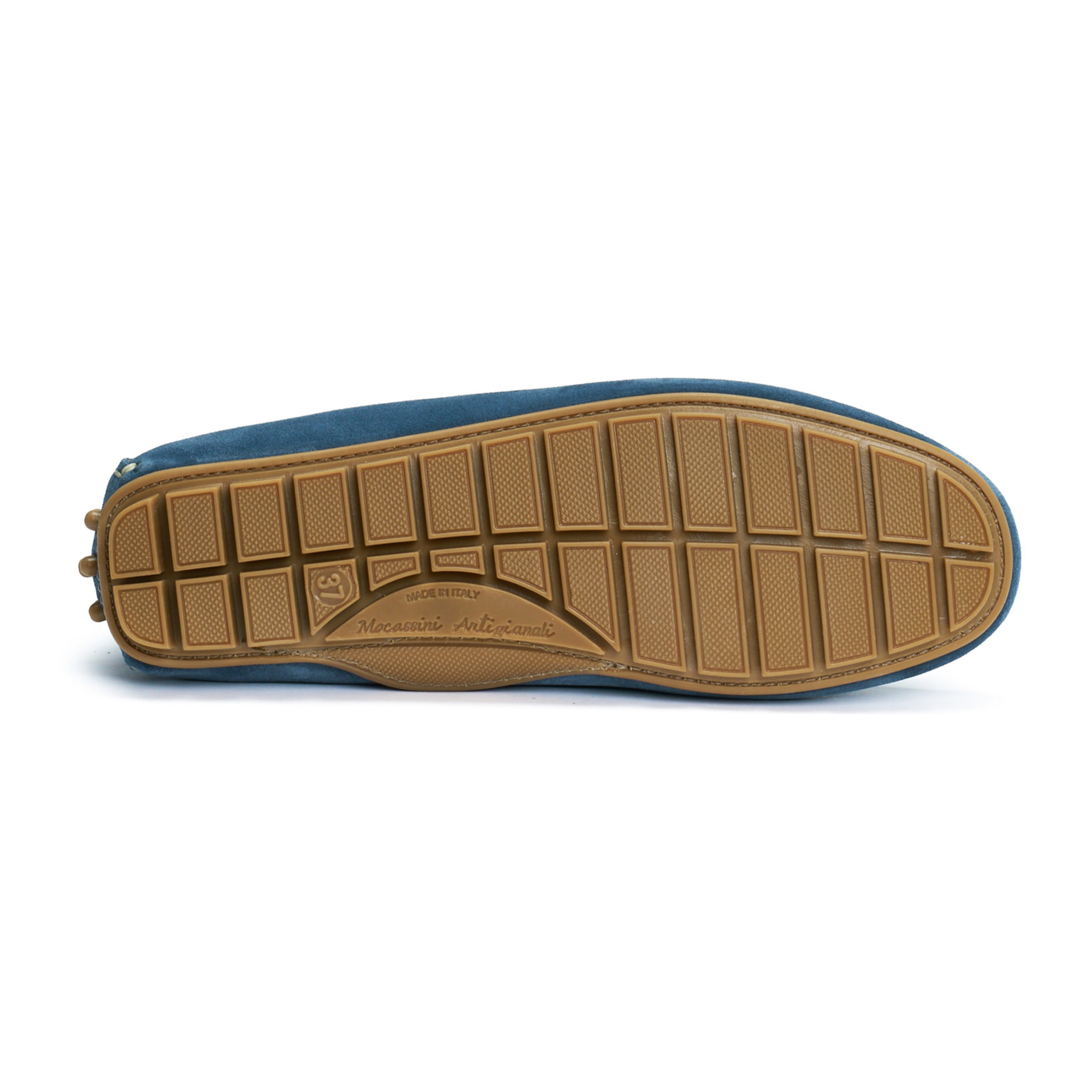 Mocassino Driver British Passport Denim