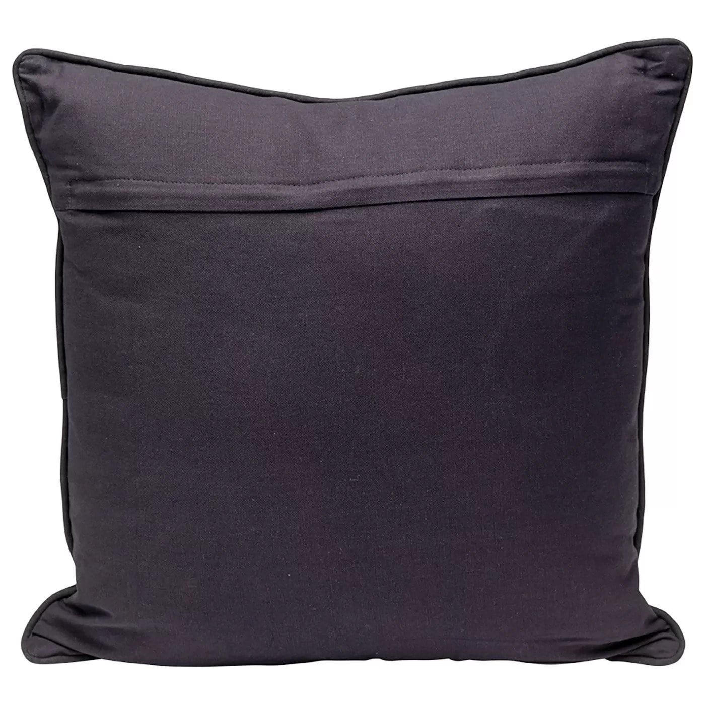 Coussin Icon fleur noir et jaune Kare Design