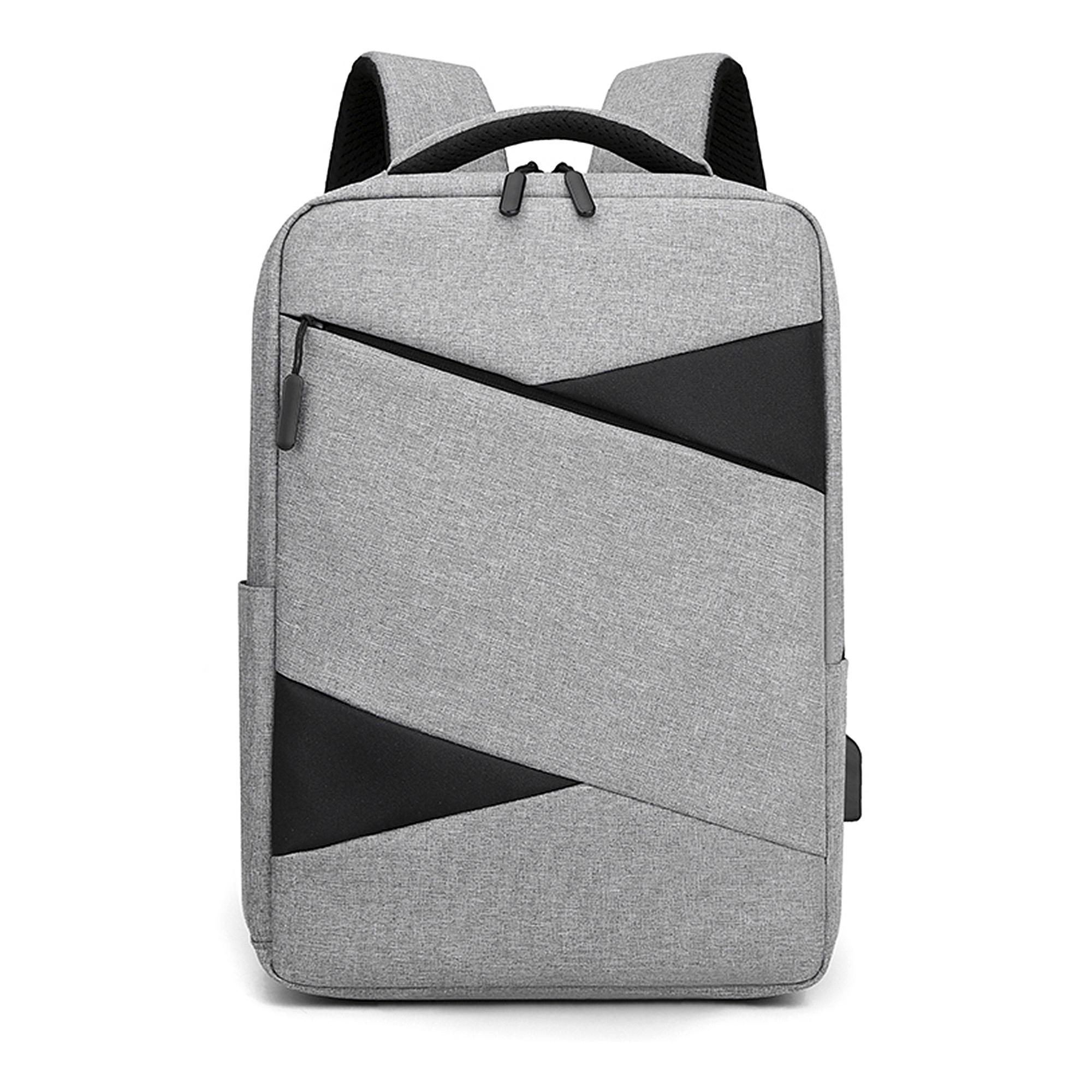 DAM Mochila para Laptop con interfaz de carga USB. 29x11x40 Cm. Color: Gris