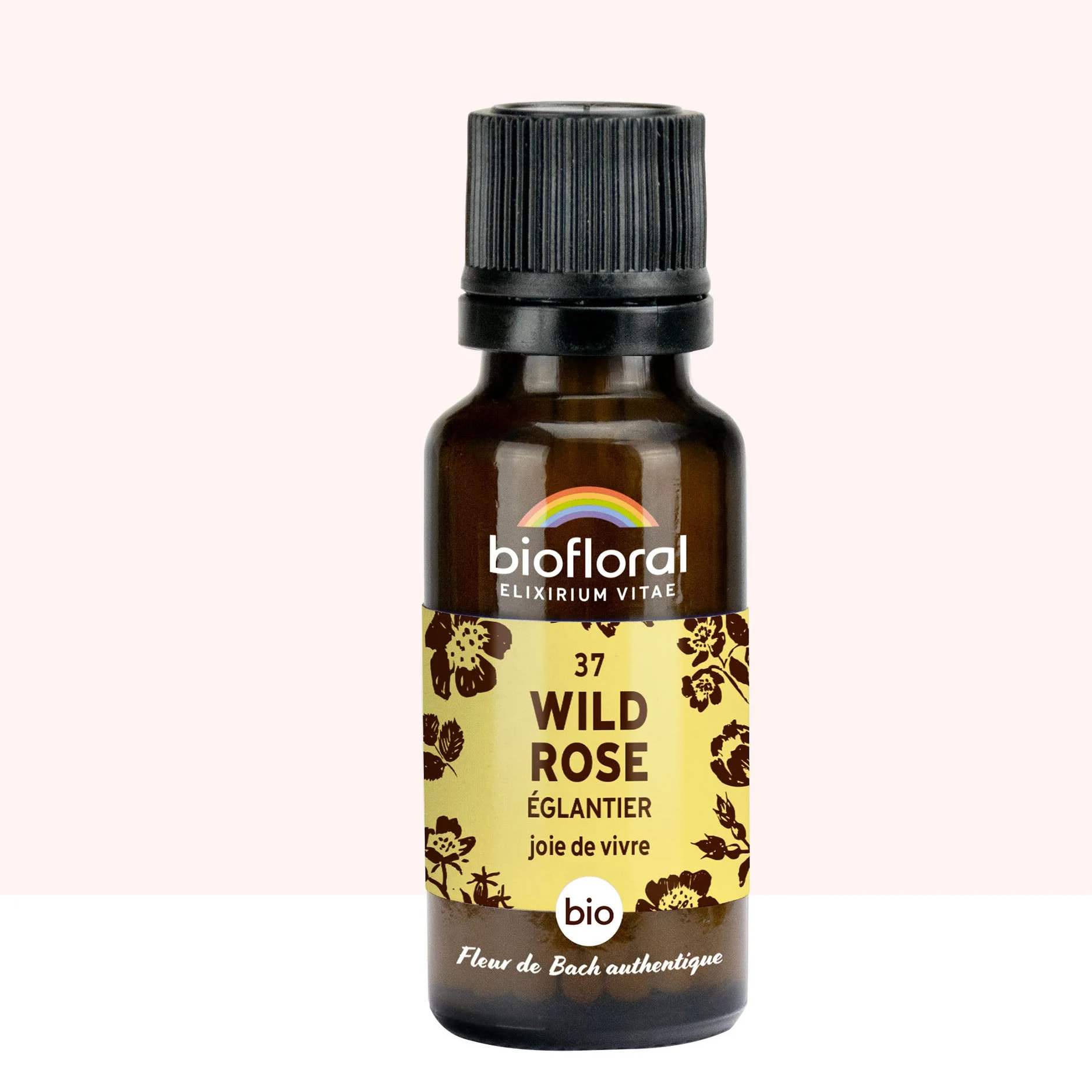 Biofloral - 37 Wild Rose, Églantier - Bio - 19,5 gr