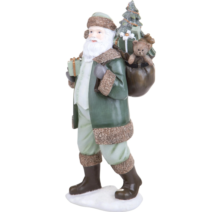 Babbo natale con sacco - Pezzi 1 - VERDE - Bianchi Dino SpA