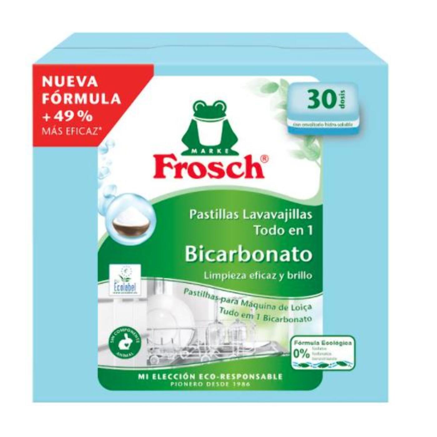 Lavavajillas Frosch 30 pastillas