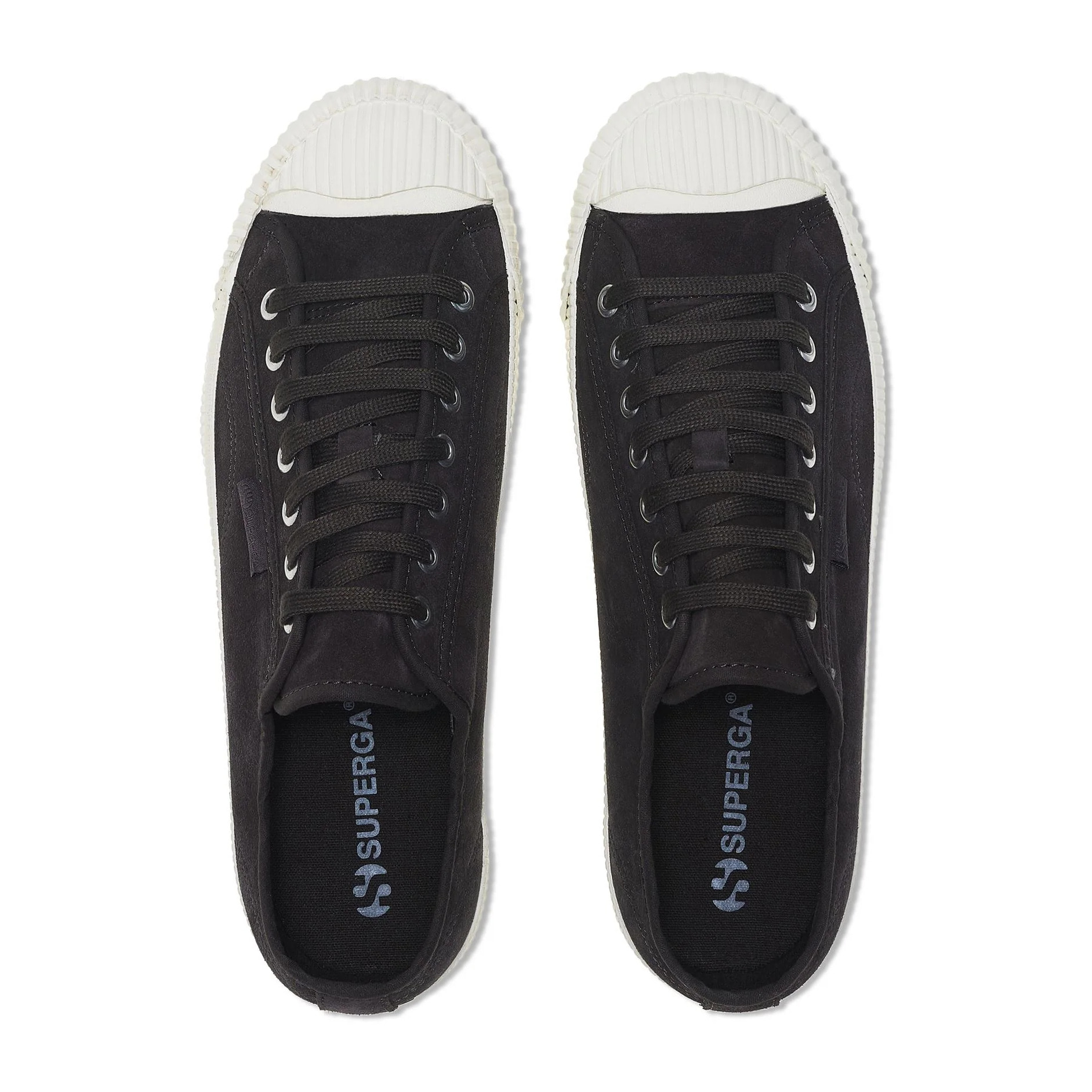 Superga - Sneakers Uomo Donna Nero - 2482 SUEDE