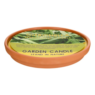 Bougie parfumée 1194g Terry citronnelle pot en terre cuite