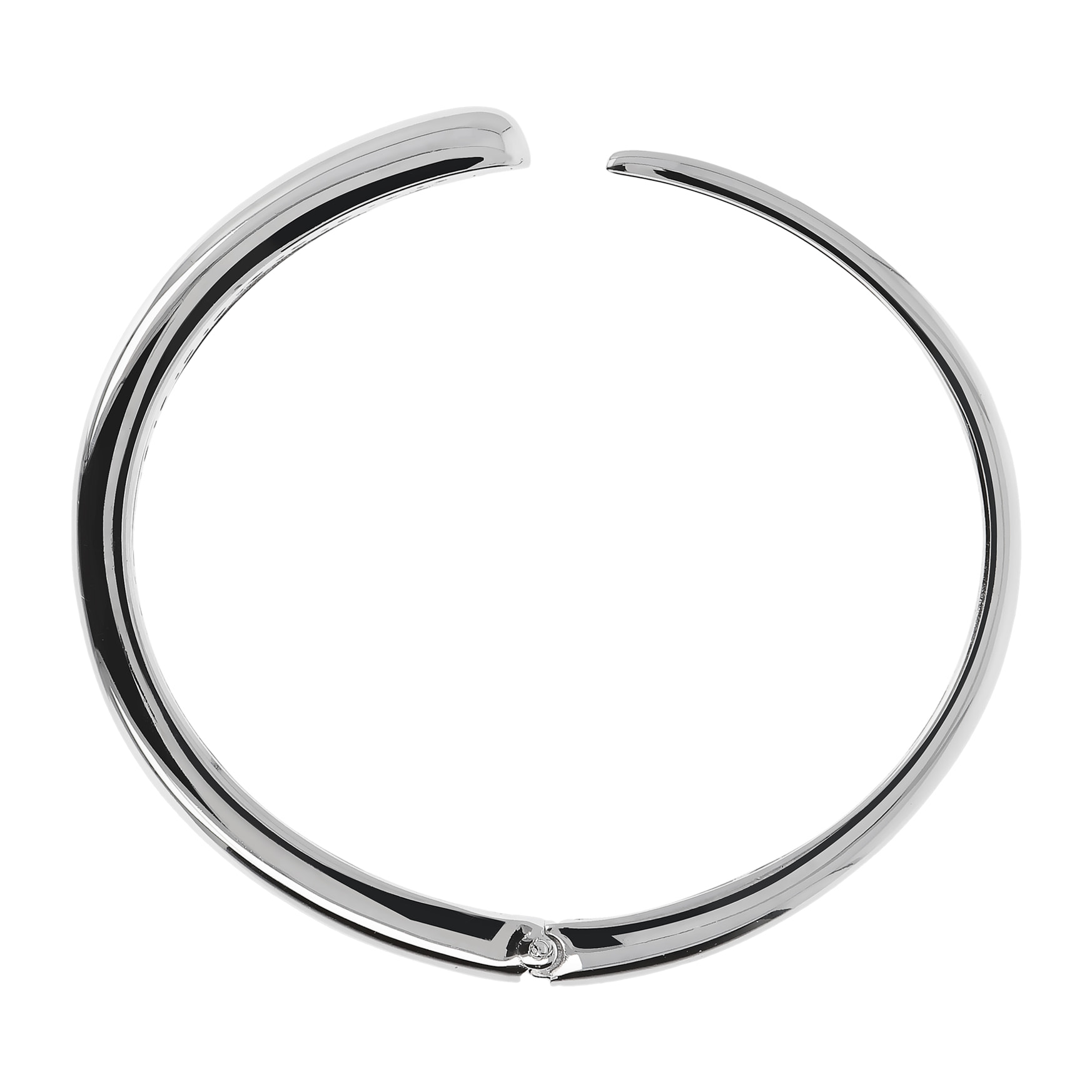 Bracciale Rigido Graduato in Argento 925 placcato Platino