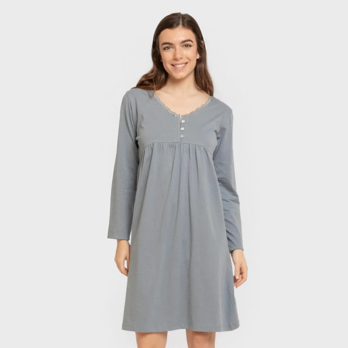 Canotta in pizzo semplice da donna m/l