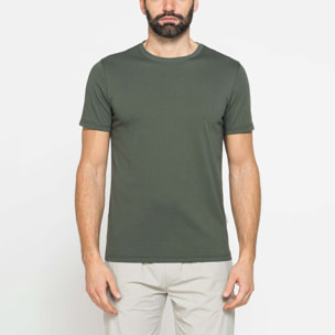 T-SHIRT IN TESSUTO ELASTICIZZATO NO STIRO