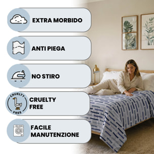 TRAPUNTINO ESTIVO MATRIMONIALE KARMA 100gr - MADE IN ITALY